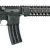 Diamondback DB1717K002 DB15  5.56x45mm NATO 16" 30+1 Black 6 Position Stock Black A2 Grip Right Hand 10" Free-Float Quad Rail