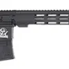 Great Lakes Firearms  AR-15  450 Bushmaster 5+1 18" Stainless Barrel, Black Rec, A2 Grip, Carbine Stock, Compensator